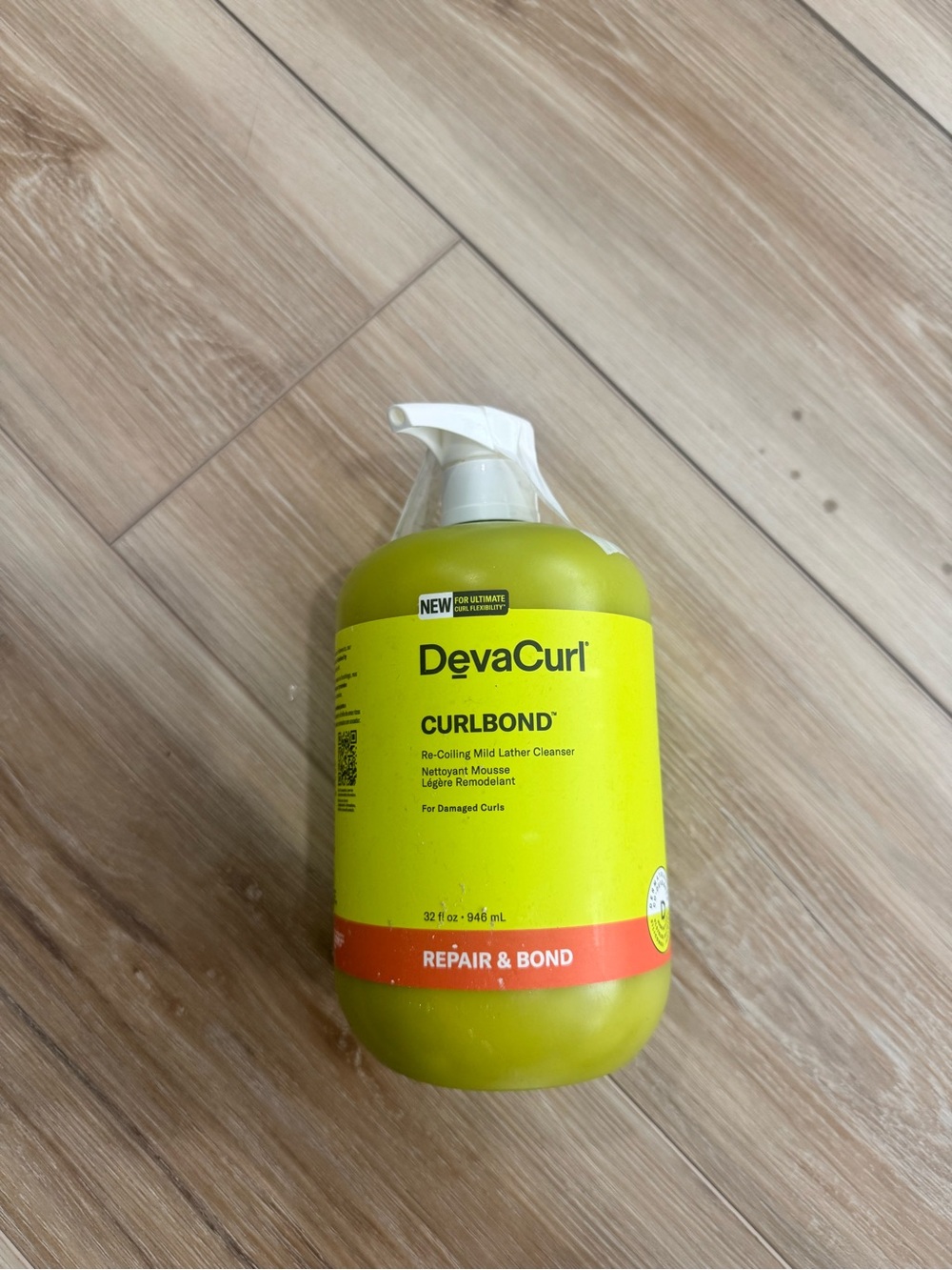 DevaCurl Curbond Re-Coiling Mild Lather Cleanser